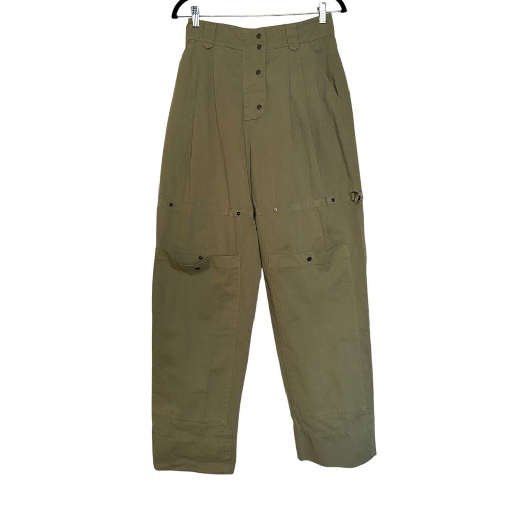 Etro Olive Green Cargp Pants